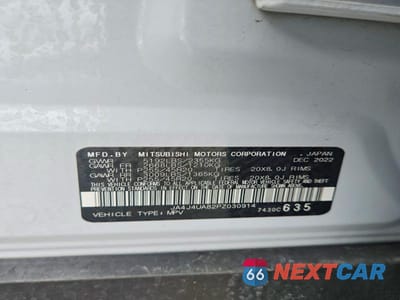 Zdjęcie 14 z 14 samochodu: 2023 MITSUBISHI OUTLANDER SE VIN:JA4J4UA82PZ030914 - miniatura