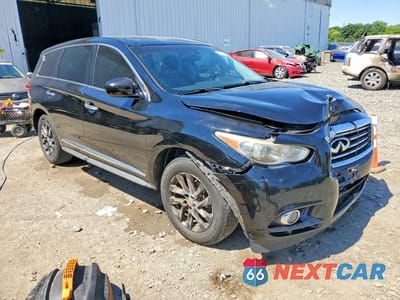 Czwarte zdjęcie samochodu z boku: 2013 INFINITI JX35 BASE VIN:5N1AL0MM5DC331102 - miniatura