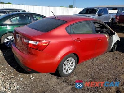 Trzecie zdjęcie samochodu z tyłu: 2013 KIA RIO LX VIN:KNADM4A39D6108185 - miniatura