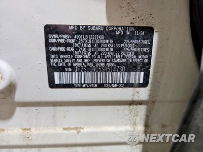 Zdjęcie 13 z 13 samochodu: 2025 SUBARU FORESTER VIN:JF2SLDRC5SH514730 - miniatura