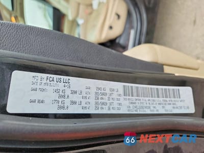 Zdjęcie 13 z 13 samochodu: 2016 DODGE DURANGO LIMITED VIN:1C4RDJDG9GC403301 - miniatura
