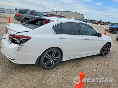 Trzecie zdjęcie samochodu z tyłu: 2016 HONDA ACCORD SPORT VIN:1HGCR2F68GA074766 - miniatura