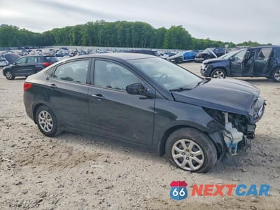 Czwarte zdjęcie samochodu z boku: 2012 HYUNDAI ACCENT GLS VIN:KMHCT4AE8CU152140 - miniatura