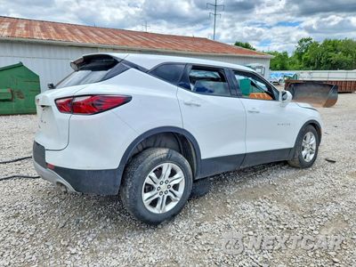 Trzecie zdjęcie samochodu z tyłu: 2020 CHEVROLET BLAZER 2LT VIN:3GNKBHRS5LS567086 - miniatura