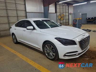 Czwarte zdjęcie samochodu z boku: 2018 GENESIS G80 3.8 VIN:KMHGN4JE5JU284653 - miniatura