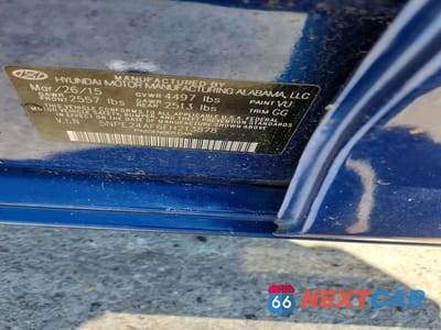 Zdjęcie 12 z 12 samochodu: 2015 HYUNDAI SONATA SE VIN:5NPE24AF6FH213878 - miniatura
