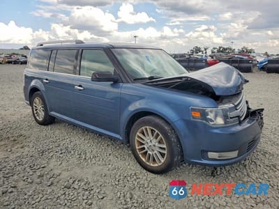 Czwarte zdjęcie samochodu z boku: 2019 FORD FLEX SEL VIN:2FMGK5C84KBA25777 - miniatura