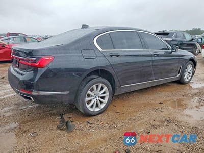 Trzecie zdjęcie samochodu z tyłu: 2020 BMW 740 XI VIN:WBA7T4C01LCD62169 - miniatura