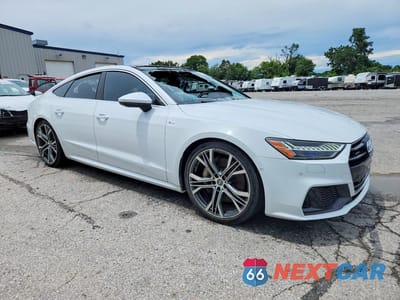 Czwarte zdjęcie samochodu z boku: 2019 AUDI A7 PRESTIGE S-LINE VIN:WAUV2AF2XKN040765 - miniatura