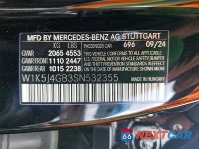 Zdjęcie 12 z 12 samochodu: 2025 MERCEDES-BENZ CLA 250 VIN:W1K5J4GB3SN532355 - miniatura