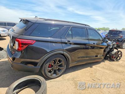 Trzecie zdjęcie samochodu z tyłu: 2022 FORD EXPLORER ST VIN:1FM5K8GCXNGB51369 - miniatura