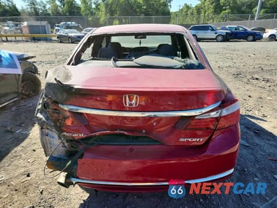 Zdjęcie 6 z 12 samochodu: 2017 HONDA ACCORD SPORT VIN:1HGCR2F51HA252963 - miniatura