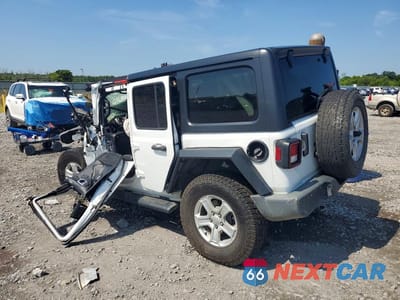 Drugie zdjęcie samochodu z przodu: 2021 JEEP WRANGLER UNLIMITED SPORT VIN:1C4HJXDG2MW551744 - miniatura