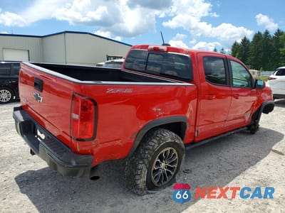 Trzecie zdjęcie samochodu z tyłu: 2018 CHEVROLET COLORADO ZR2 VIN:1GCGTEENXJ1168554 - miniatura
