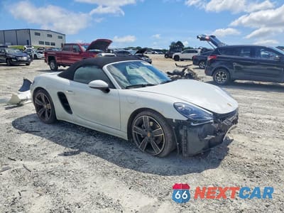 Czwarte zdjęcie samochodu z boku: 2024 PORSCHE BOXSTER BASE VIN:WP0CA2A81RK205323 - miniatura