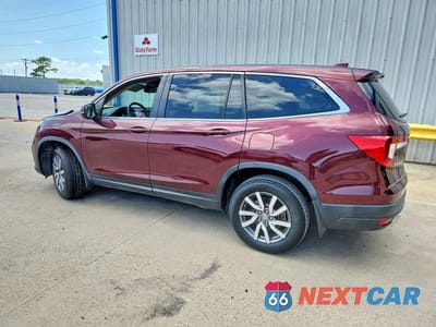 Drugie zdjęcie samochodu z przodu: 2019 HONDA PILOT EXL VIN:5FNYF5H52KB017787 - miniatura