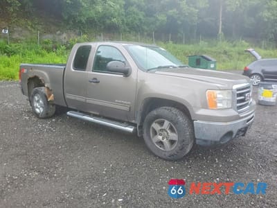 Czwarte zdjęcie samochodu z boku: 2012 GMC SIERRA K1500 SLE VIN:1GTR2VE78CZ225724 - miniatura