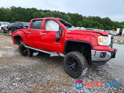 Czwarte zdjęcie samochodu z boku: 2014 GMC SIERRA K1500 SLE VIN:3GTU2UEC0EG104268 - miniatura