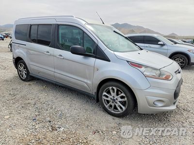Czwarte zdjęcie samochodu z boku: 2017 FORD TRANSIT CONNECT XLT VIN:NM0GE9F70H1339014 - miniatura
