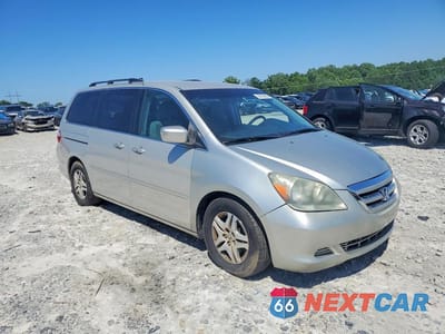 Czwarte zdjęcie samochodu z boku: 2006 HONDA ODYSSEY EX VIN:5FNRL38476B042070 - miniatura