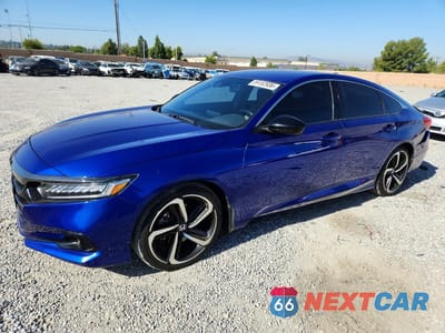 2022 HONDA ACCORD SPORT 1HGCV1F35NA112947 - główne zdjęcie licytacji z USA - miniatura
