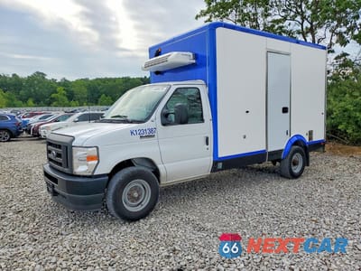 2024 FORD E350 REFRIGERATED BOX TRUCK 1FDWE3FN4RDD19516 - główne zdjęcie licytacji z USA - miniatura