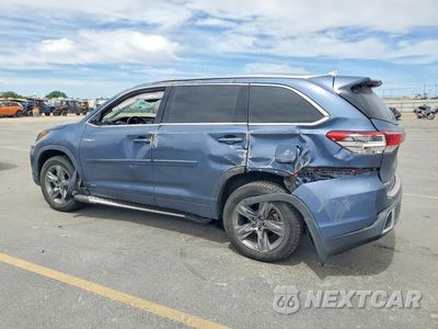Drugie zdjęcie samochodu z przodu: 2019 TOYOTA HIGHLANDER HYBRID LIMITED PLATINUM VIN:5TDDGRFHXKS077991 - miniatura