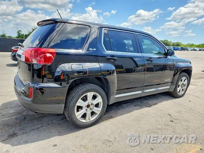 Trzecie zdjęcie samochodu z tyłu: 2017 GMC TERRAIN SLE VIN:2GKALMEK0H6321962 - miniatura