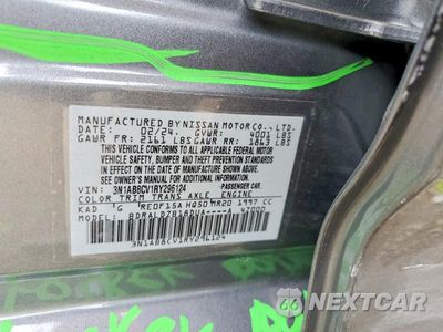 Zdjęcie 12 z 12 samochodu: 2024 NISSAN SENTRA SV VIN:3N1AB8CV1RY296124 - miniatura