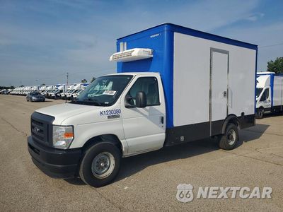 2023 FORD E350 REFRIGERATED BOX TRUCK 1FDWE3FK7PDD32070 - główne zdjęcie licytacji z USA - miniatura