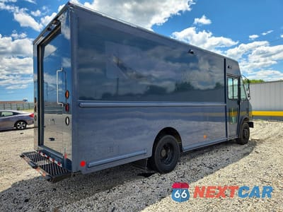 Trzecie zdjęcie samochodu z tyłu: 2021 FORD F59 DELIVERY TRUCK VIN:1F65F5KN2M0A01833 - miniatura