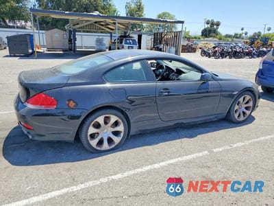 Trzecie zdjęcie samochodu z tyłu: 2006 BMW 650 I VIN:WBAEH13416CR50861 - miniatura