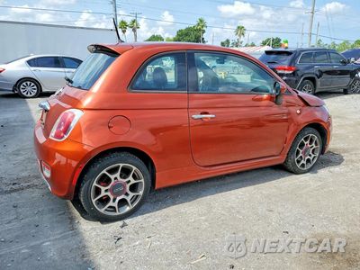 Trzecie zdjęcie samochodu z tyłu: 2015 FIAT 500 SPORT VIN:3C3CFFBR7FT513885 - miniatura