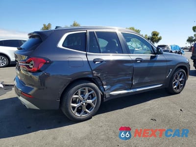 Trzecie zdjęcie samochodu z tyłu: 2024 BMW X3 XDRIVE30I VIN:WBX57DP06RN261103 - miniatura