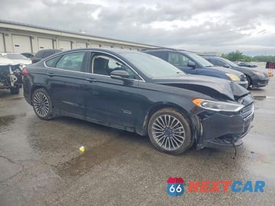 Czwarte zdjęcie samochodu z boku: 2017 FORD FUSION TITANIUM PHEV VIN:3FA6P0SU3HR151972 - miniatura