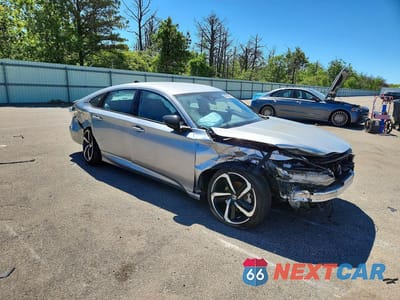 Czwarte zdjęcie samochodu z boku: 2022 HONDA ACCORD HYBRID SPORT VIN:1HGCV3F20NA046505 - miniatura