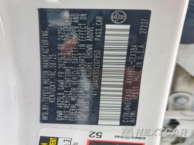 Zdjęcie 12 z 12 samochodu: 2025 TOYOTA CAMARY SE VIN:4T1DAACK9SU207950 - miniatura