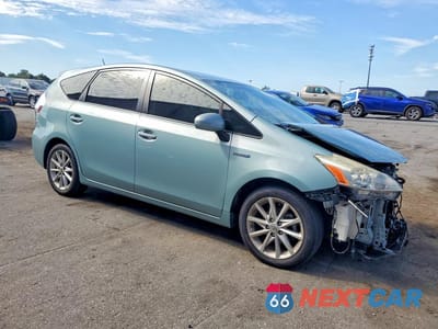 Czwarte zdjęcie samochodu z boku: 2014 TOYOTA PRIUS V FIVE VIN:JTDZN3EU1E3304658 - miniatura