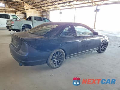 Trzecie zdjęcie samochodu z tyłu: 2001 HONDA CIVIC SI VIN:1HGEM22921L084776 - miniatura