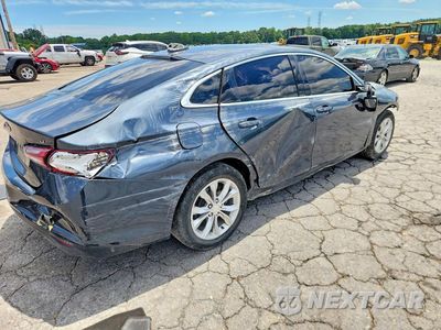 Trzecie zdjęcie samochodu z tyłu: 2020 CHEVROLET MALIBU LT VIN:1G1ZD5STXLF103243 - miniatura