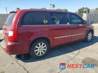 Trzecie zdjęcie samochodu z tyłu: 2014 CHRYSLER TOWN & COUNTRY TOURING VIN:2C4RC1BG8ER445002 - miniatura
