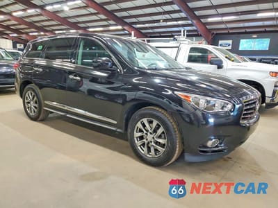 Czwarte zdjęcie samochodu z boku: 2013 INFINITI JX35 BASE VIN:5N1AL0MM6DC316849 - miniatura