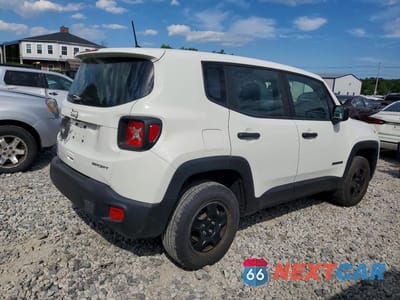 Trzecie zdjęcie samochodu z tyłu: 2021 JEEP RENEGADE SPORT VIN:ZACNJDAB0MPM54577 - miniatura