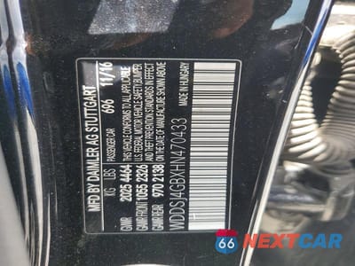 Zdjęcie 12 z 12 samochodu: 2017 MERCEDES-BENZ CLA 250 4MATIC VIN:WDDSJ4GBXHN470433 - miniatura