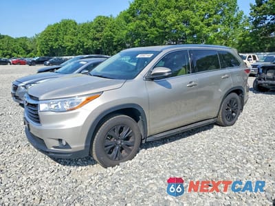 2016 TOYOTA HIGHLANDER XLE 5TDJKRFH7GS270561 - główne zdjęcie licytacji z USA - miniatura