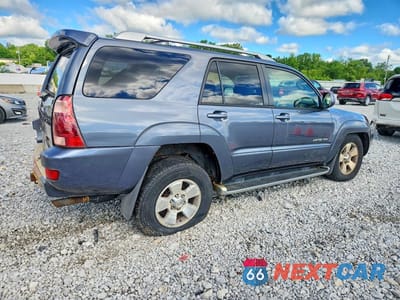 Trzecie zdjęcie samochodu z tyłu: 2004 TOYOTA 4RUNNER LIMITED VIN:JTEBU17R540054094 - miniatura