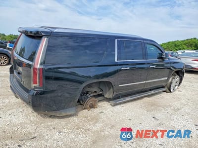 Trzecie zdjęcie samochodu z tyłu: 2019 CADILLAC ESCALADE ESV PLATINUM VIN:1GYS3KKJXKR162910 - miniatura