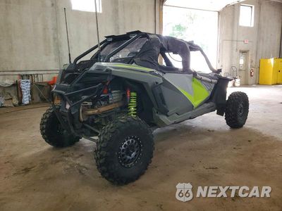 Czwarte zdjęcie samochodu z boku: 2022 POLS RZR TURBO R 4 UTILITY VEHICLE VIN:3NSG4L923NG621596 - miniatura