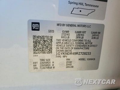 Zdjęcie 13 z 13 samochodu: 2024 CADILLAC XT5 PREMIUM LUXURY VIN:1GYKNDR49RZ728233 - miniatura