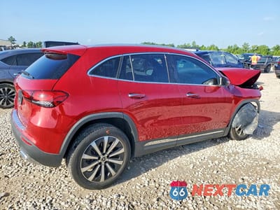Trzecie zdjęcie samochodu z tyłu: 2021 MERCEDES-BENZ GLA 250 VIN:W1N4N4GB5MJ154195 - miniatura